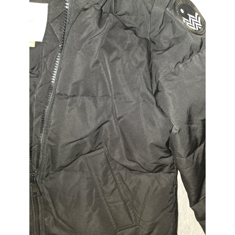 Fitouch Waukee Polyester Long Size M Black 750+ Fill Power Parka Coat - Picture 4 of 10